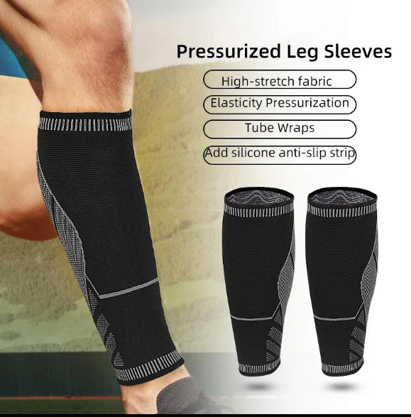 VitalFlow Calf Compression Sleeves Footless Compression Support for Enhanced Circulation