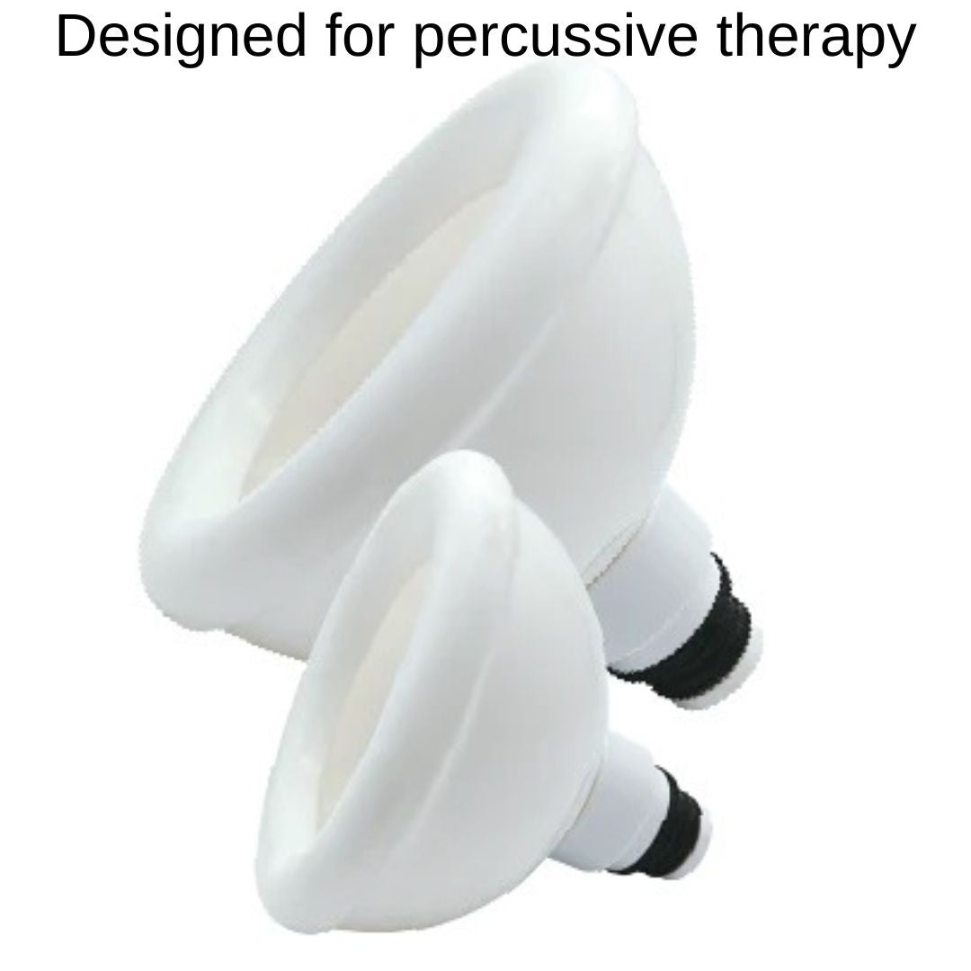 Post-surgery cupping massage head - compatible with percussive therapy