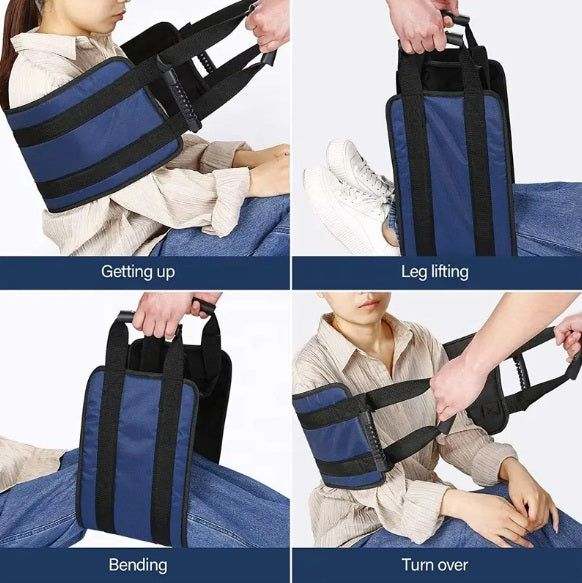 Transfer Nursing Sling for Patient Non-Slip Gait Belt with Padded Handles