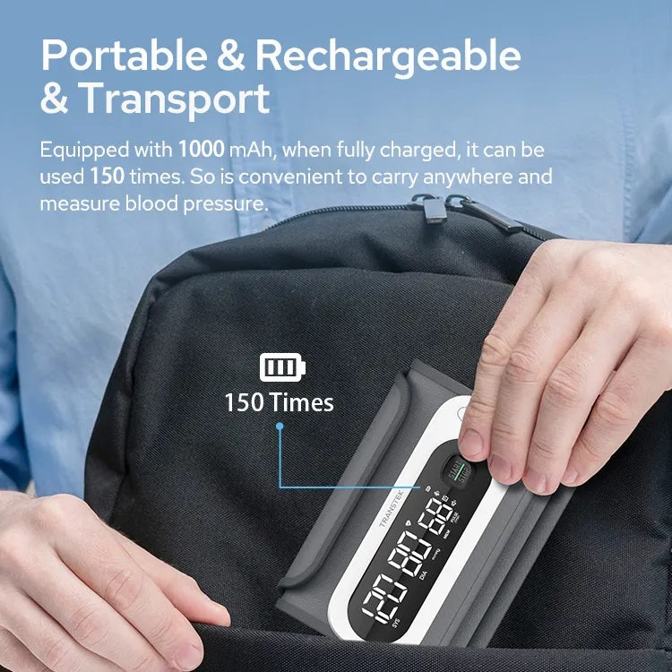 Led Bp Machine Rechargeable LED All-in-one Digital BP Machine Arm Blood Pressure Meas ...